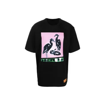 HERON PRESTON T Shirts Men Black