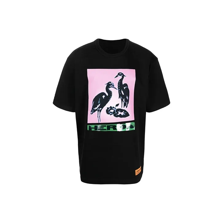 HERON PRESTON T Shirts Men Black-0