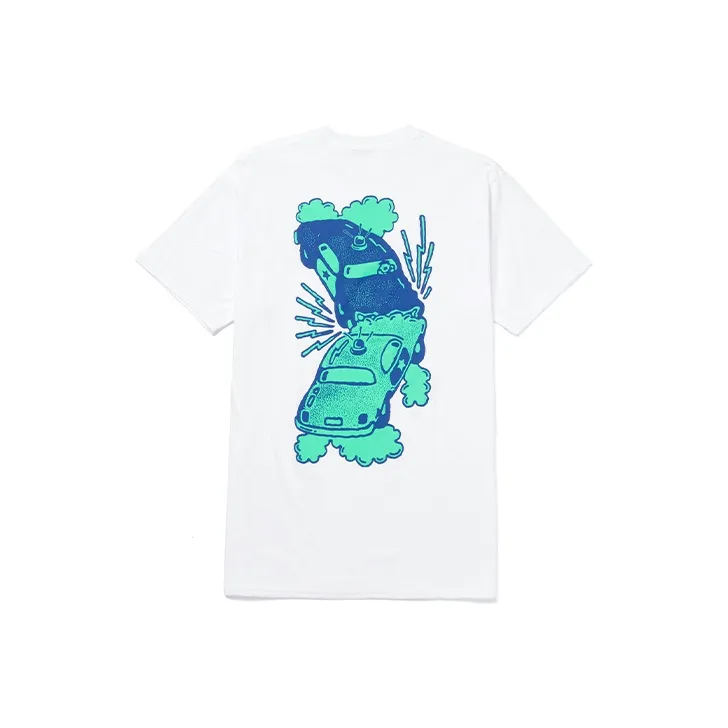 HUF T-Shirts Unisex White-0