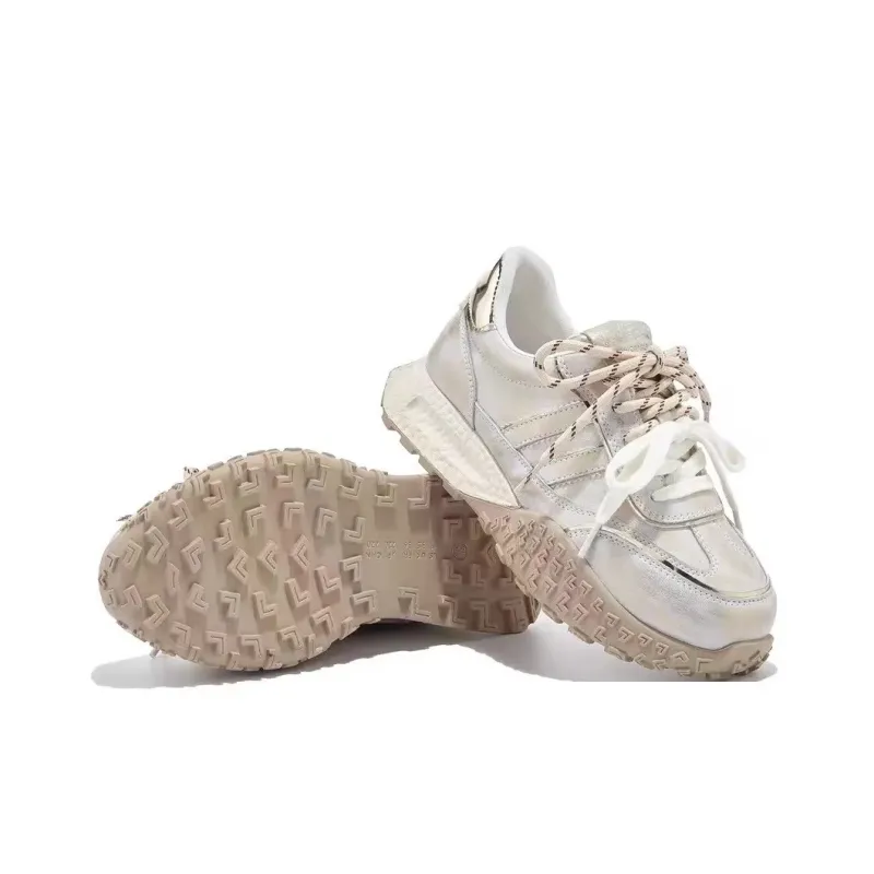 BINGO DUCK Slip Resistant Low Top Chunky Sneakers Women's-2