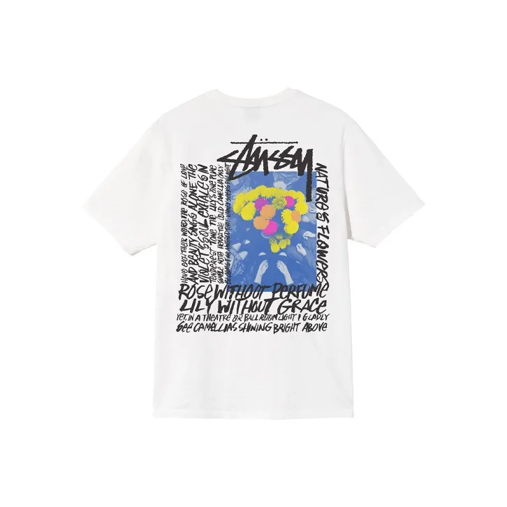 Stussy Camelias Pigment Dyed Tee-0