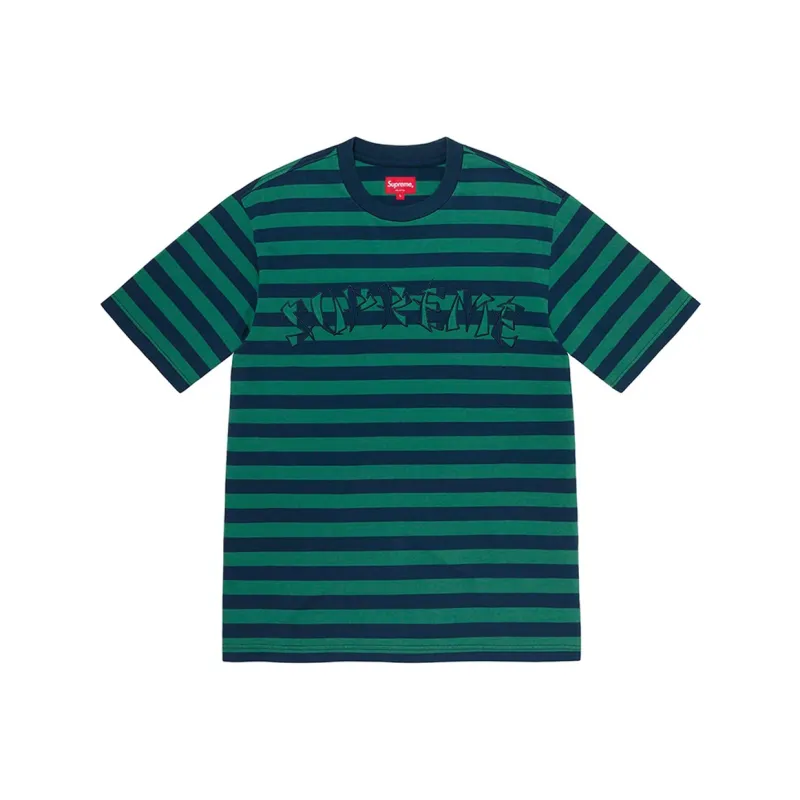 Supreme Stripe Applique S/S Top-0