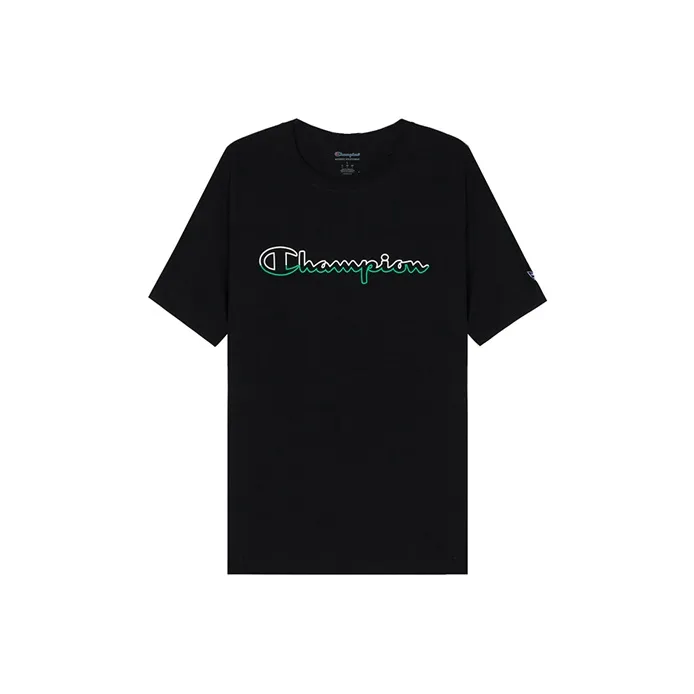 Champion T Shirt US Version Unisex Black-0