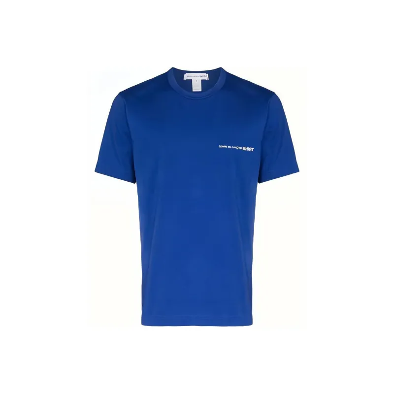 CDG T Shirts Men Blue-0