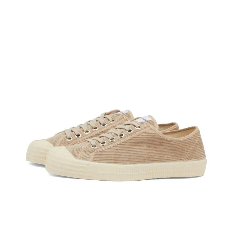 Novesta Star Master Corduroy Low Top Skateboard Shoes Unisex Nude-1