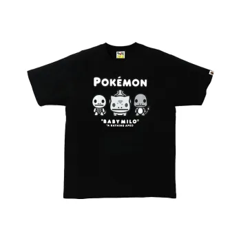 Pokemon X A BATHING APE Bape T Shirts Unisex