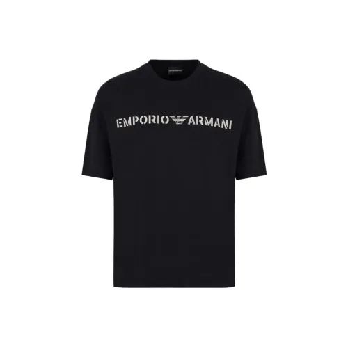 EMPORIO Y3H170 armani T Shirt Men's Dark Blue