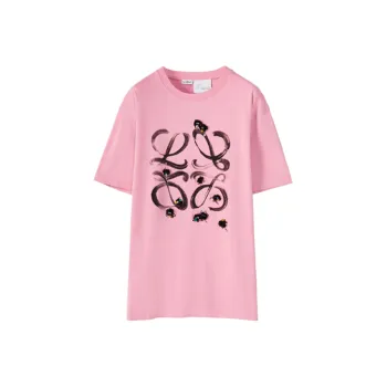 LOEWE Spirited Away SS22 T Shirt Men's Pink