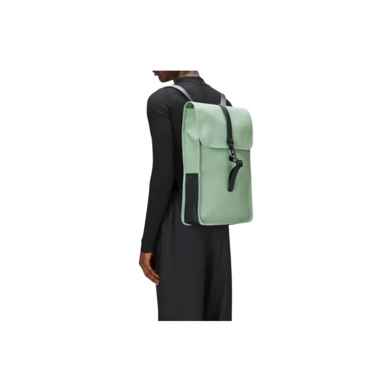 Rains Waterproof Material Backpack Mini Men's Green-4