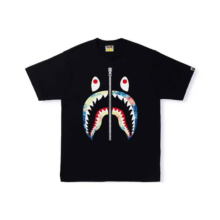 Bape Tie Dye Shark Tee-1