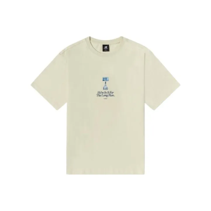 New Balance ANB SS22 T Shirt Men's Beige-0