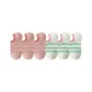 [6 Pack]100% cotton, 3 Pack Pink+3 Pack White Pink