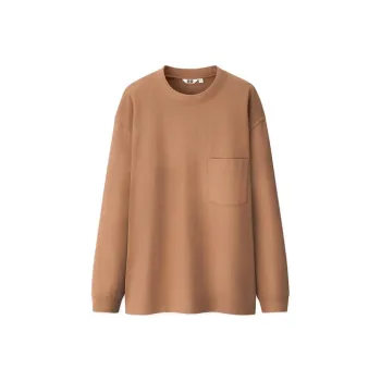 UNIQLO SS20 T Shirt Men's Camel