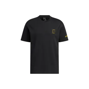 Adidas National Geographic Co branded Section T Shirt Unisex Black