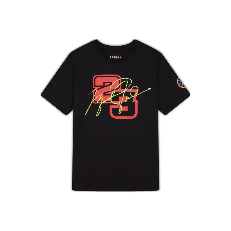 Jordan Numeric Printing T Shirt Men's Black-0