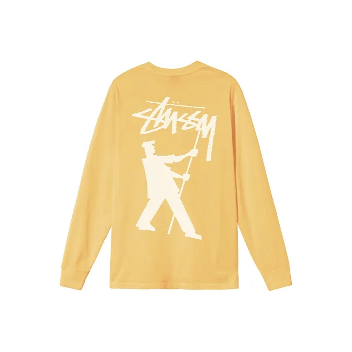 Stussy Weeds Pigment Dyed Long Sleeve Tee-8