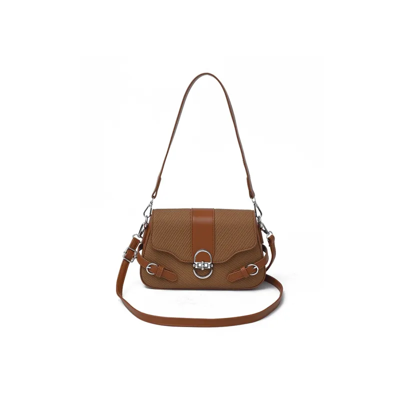 Meow In The Grass PU Crossbody Bag Shoulder Bag Regular Women's Multicolor-7
