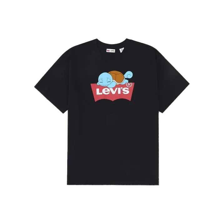 Levi's x Pokemon T Shirt Unisex Black-0