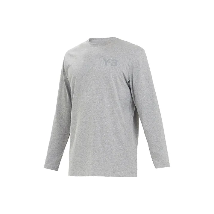 Y 3 T Shirts Men Gray-0