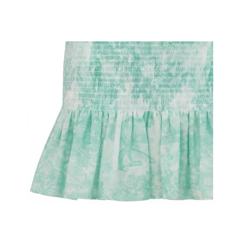 DIOR DIORiviera Ruffled Mini Skirt-2