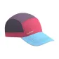 Light Blue with Red, Sweat-Wicking Hat UPF 50+