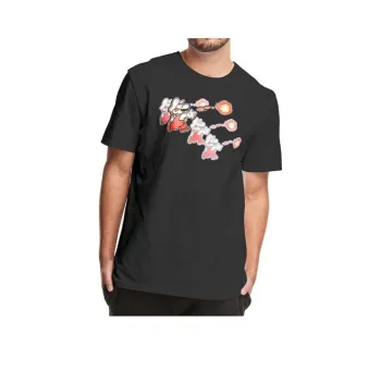 Champion x Super Mario Bros Straight T Shirt US Version Unisex Black