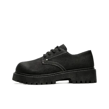 JKEM Men's Casual Shoes Men Low Top Black/Gray