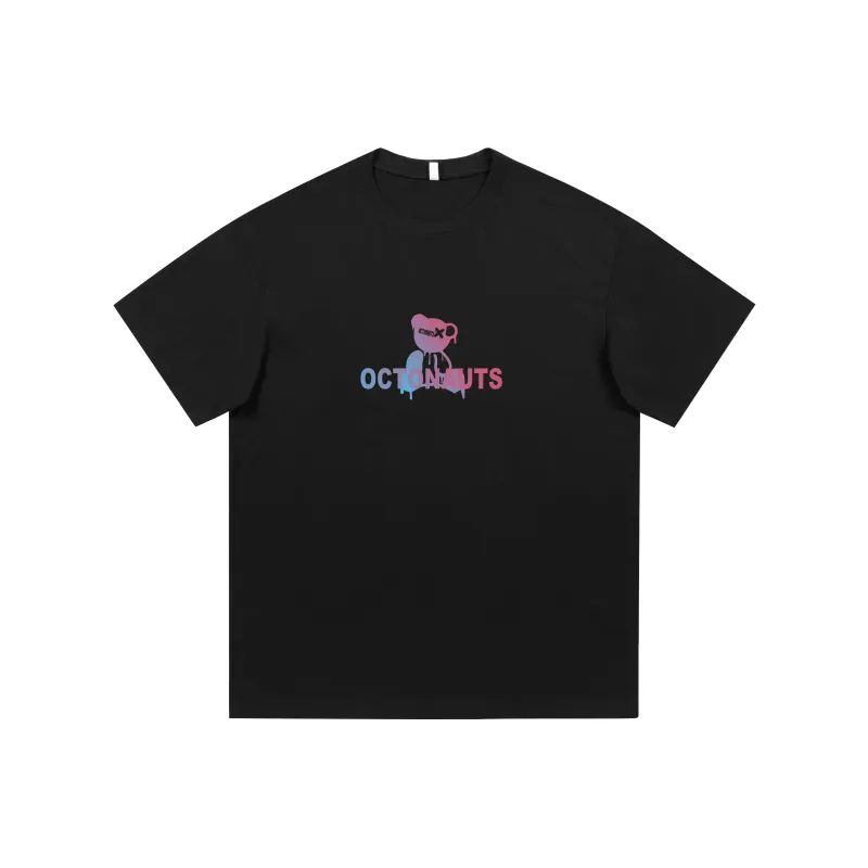 Small Columns Under The Sea T Shirt Unisex Black-1