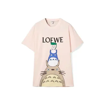 LOEWE T Shirts Unisex Pink