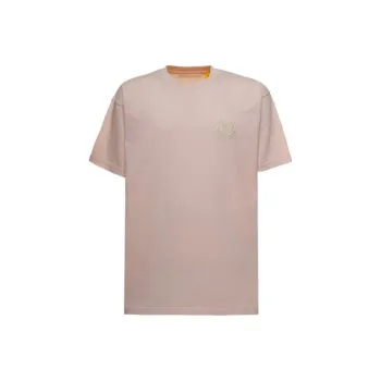 Moncler SS22 T Shirt Men's Light Pink