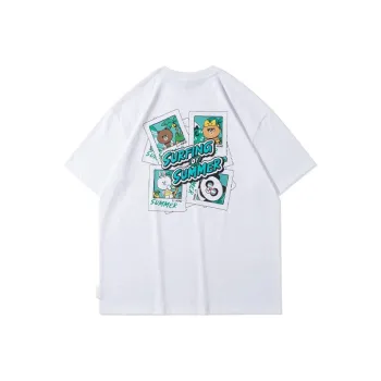 LiNing x Line Friends T Shirt Unisex White