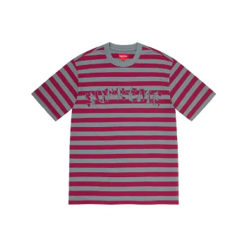 Supreme Stripe Applique S/S Top