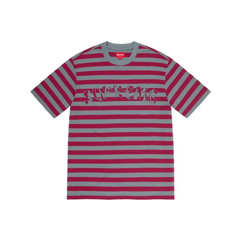 Supreme Stripe Applique S/S Top-1