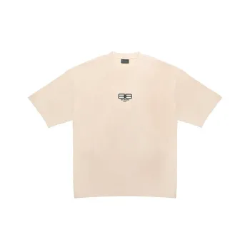 Balenciaga Bb Center Logo Tee