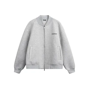 GROGNAK Baseball Jacket Unisex Gray