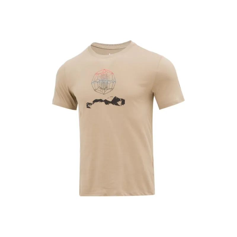 Nike T Shirts Men Khaki-0