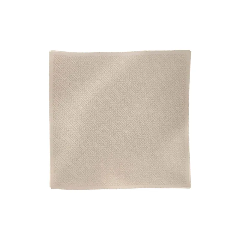 CARTIER Wool, Cashmere, Silk Shawls Unisex Beige-0