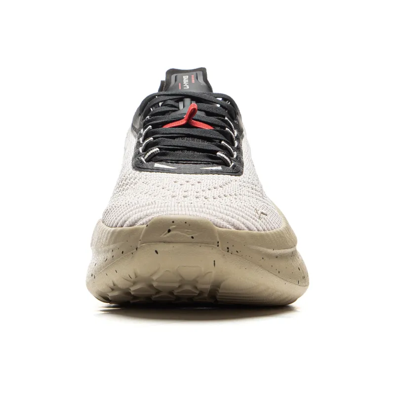 LiNing Cloud Wave Cushioning, Slip Resistant, And Abrasion Resistant Low Top Casual Shoes Men's Gray-4