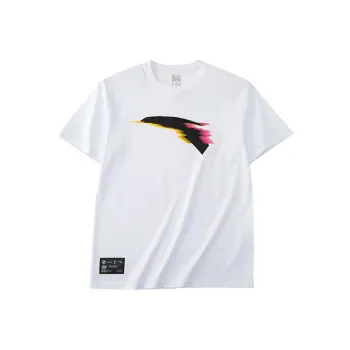 Anta Basketball Collection T Shirt Unisex White