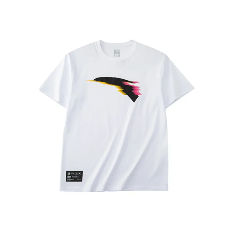 Anta Basketball Collection T Shirt Unisex White-0