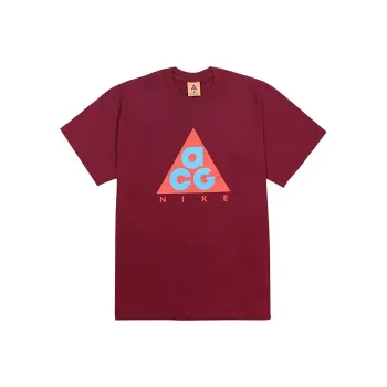 Nike ACG T Shirts Men Dark Beet Red