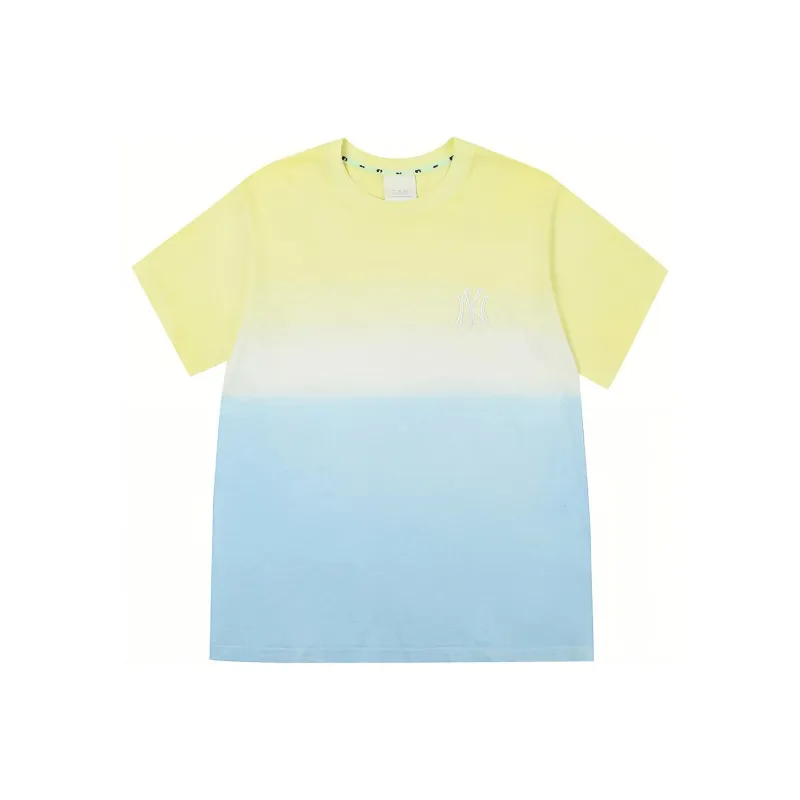 MLB T Shirts Unisex Yellow Blue-0