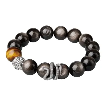 Yi Mingju Obsidian Bracelets Unisex