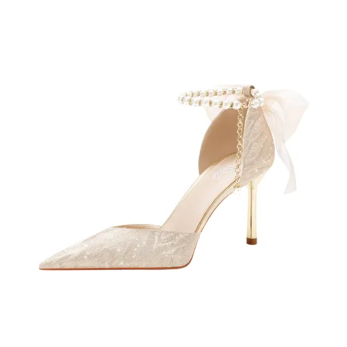 WEISHIBANGWEI Slim Heel High Heels Women's
