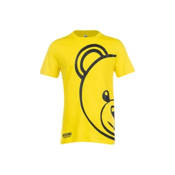 MOSCHINO T Shirts Men Yellow