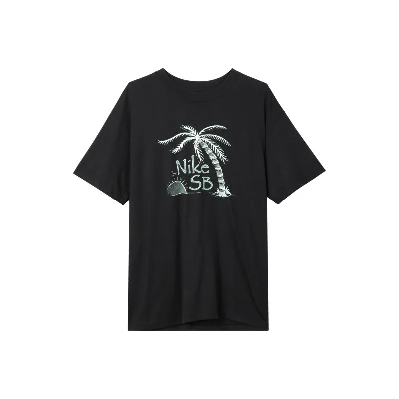Nike SB Drop Shoulder Sleeve T-Shirt Men's Black-0