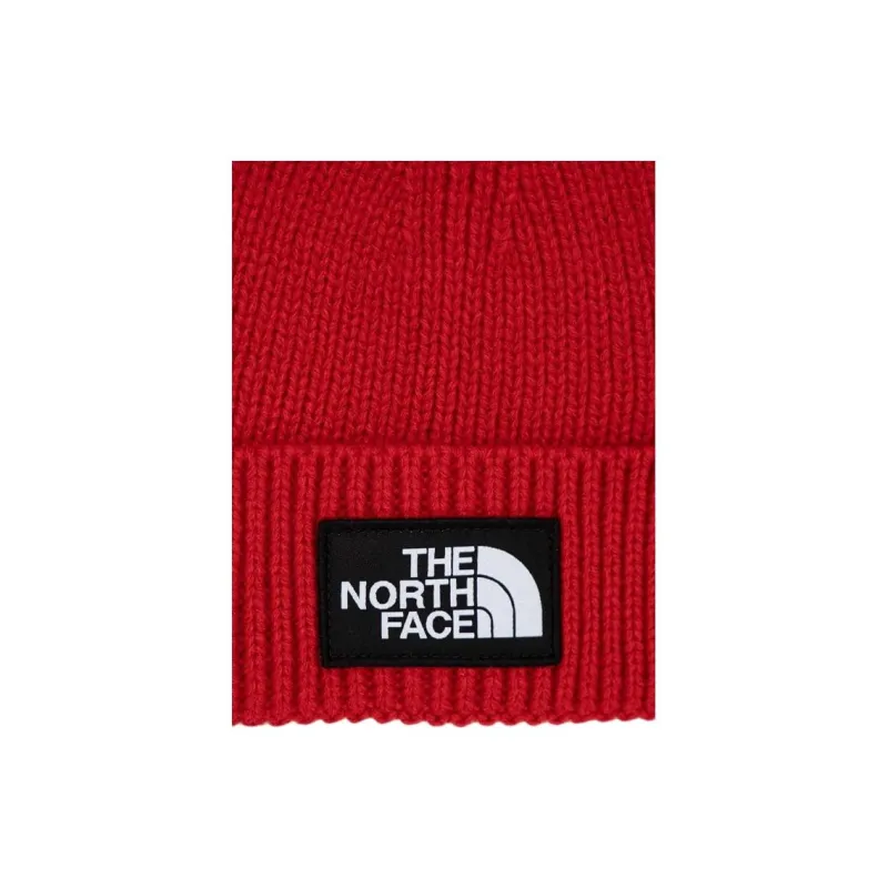 THE NORTH FACE Logo Box Cuffed Beanie-3