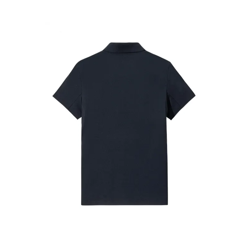 Anta Variety Training Collection Polo Shirt Women's Midnight Blue-1