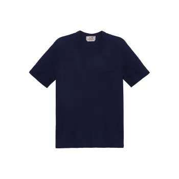 HERMES T Shirts Men Navy
