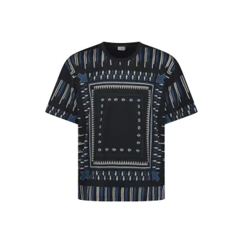 ETRO Graphic Pattern Short Sleeved T Shirt